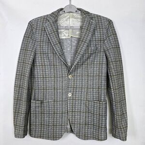 Paolini Micro Plaid  cotton Blazer